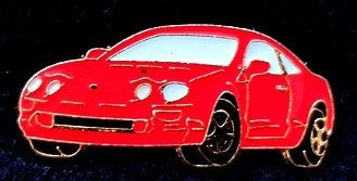 Toyota Celica pin- rood, Verzenden, Nieuw, Transport, Speldje of Pin