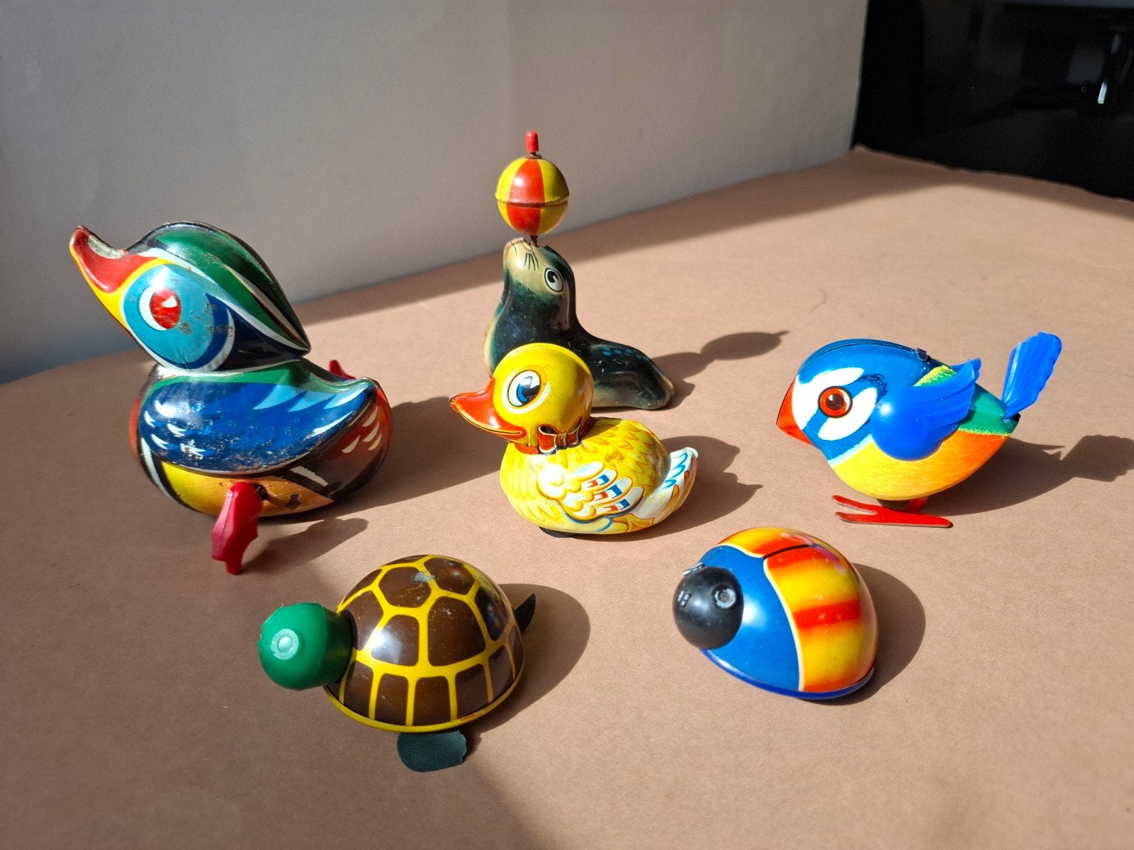 Grote Collectie Vintage Tin Toys., Antiek en Kunst, Ophalen of Verzenden