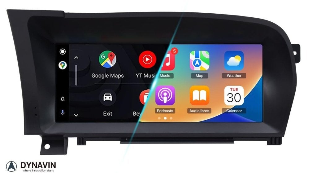 navigatie mercedes W221 android auto carplay usb Dynavin, Auto diversen, Ophalen of Verzenden, Dynavin, Verkoop@inbouwnavigatie.com