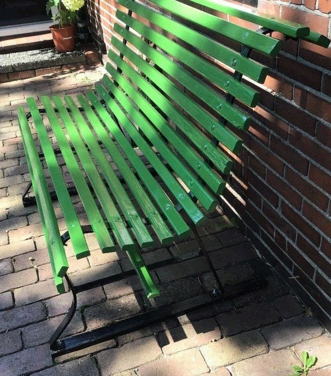 PARKBANKJE, Ophalen, Zo goed als nieuw, Metaal