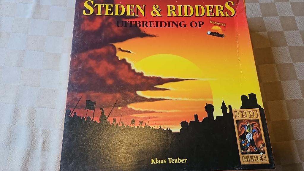 bordspel de Kolonisten Catan Steden en Ridders houten speels, Een of twee spelers, Ophalen of Verzenden, Nieuw, 999 games.
