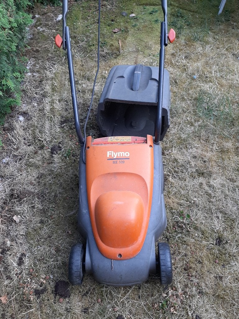 Grasmachine, Ophalen, Gebruikt, Elektrische grasmaaier