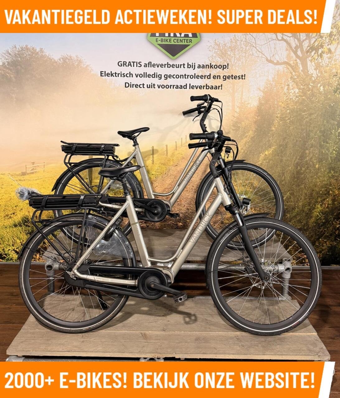 Van Dijck Phaedra Elektrische fiets met Bafang motor ebikes!