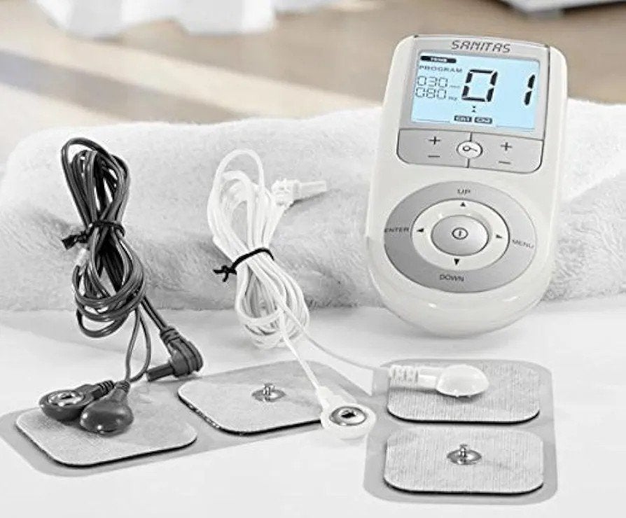 Sanitas SEM 43 EMS/TENS apparaat - Spierstimulator, Sport en Fitness, Ophalen of Verzenden, Zo goed als nieuw, Overige typen