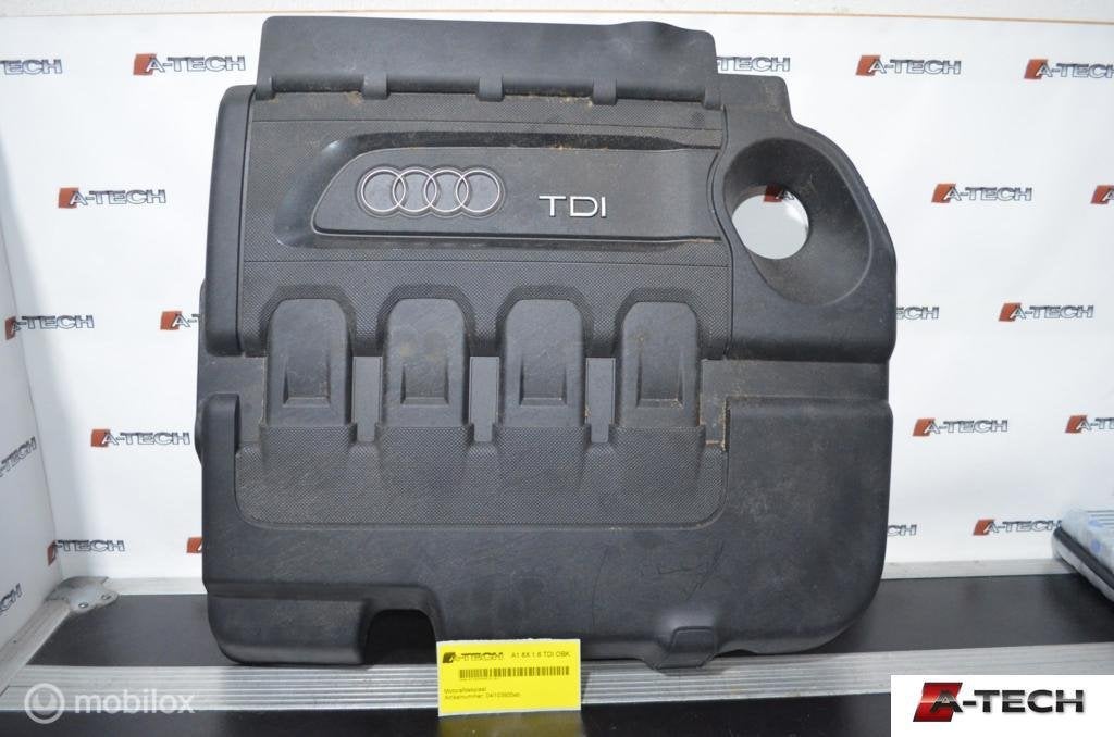 Afdekplaat motor Audi A1 8X 1.6 TDI ('12-'18) 04l103925ab, Audi, Gebruikt, Audi, Ophalen of Verzenden