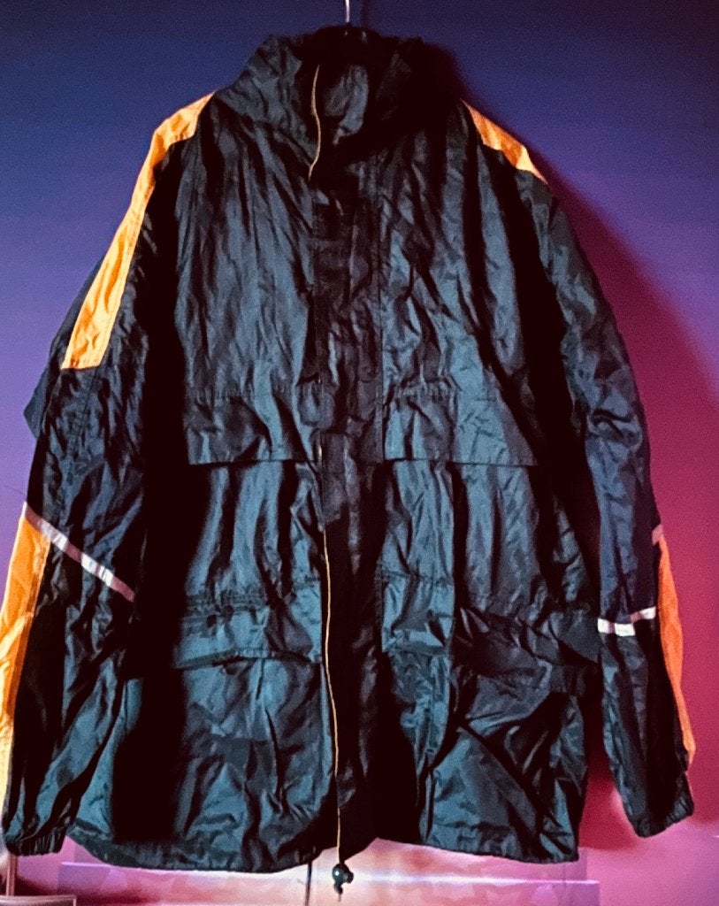 Unisex groen/gele regenjas L/XL nu voor 5,99€, Kleding | Dames, Maat 46/48 (XL) of groter, Ophalen of Verzenden, Gedragen, Overige kleuren