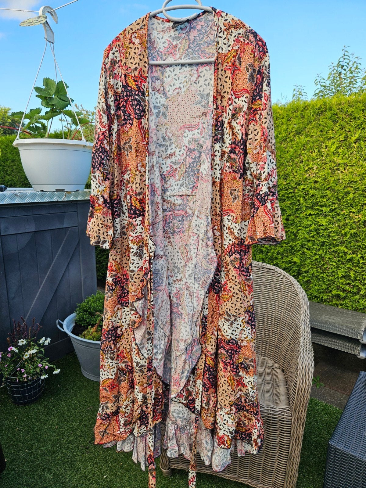 Z.g.a.n ophilia wikkeljurk mt 48-50, Kleding | Dames, Grote Maten, Ophalen of Verzenden, Zo goed als nieuw, Overige kleuren, Jurk