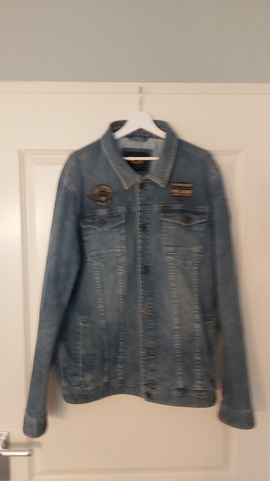 PME Legend Spijkerjas | blauw | XXXL, Kleding | Heren, Ophalen of Verzenden, Zo goed als nieuw, Overige maten, Blauw