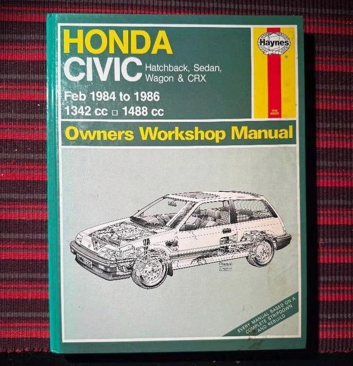 Honda Civic (1984 -1986) Owners Workshop Manual, Ophalen of Verzenden