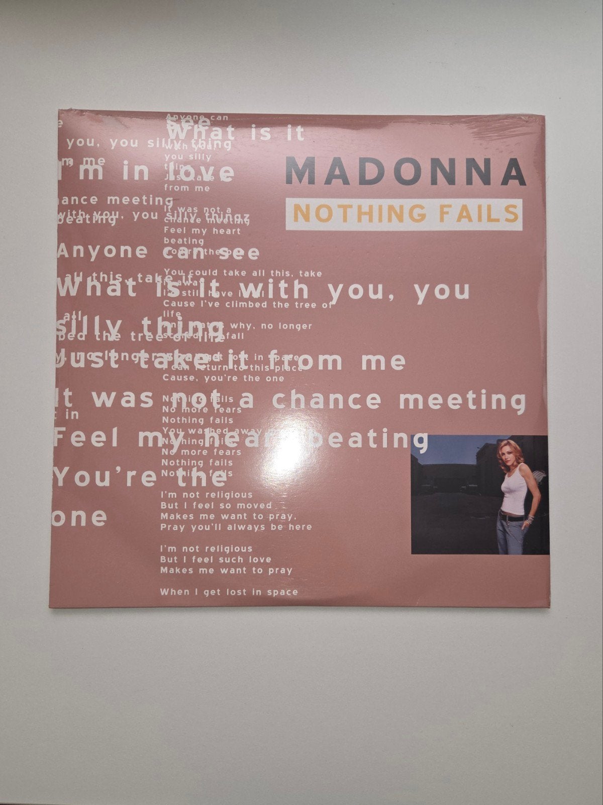 Madonna nothing fails maxi single 12" lp remixes gesealed, LP, Pop, Geseald, Ophalen of Verzenden