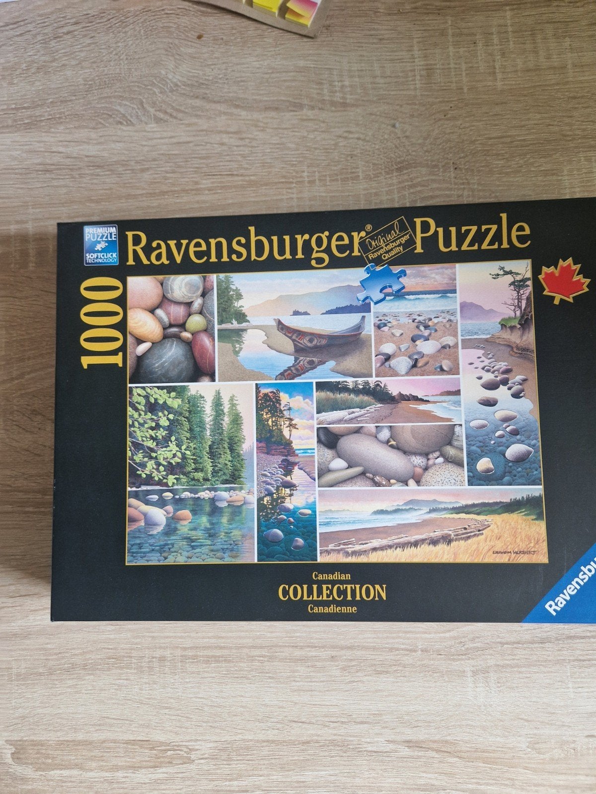 Ravensburger Legpuzzel 1000 stukjes - Canadian Collection, Ophalen of Verzenden, 500 t/m 1500 stukjes, Zo goed als nieuw, Legpuzzel