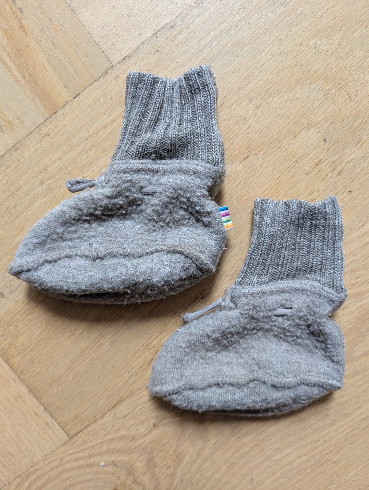 Wollen slofjes baby maat 74-80, Ophalen of Verzenden, 104 of kleiner, Jona, Jongen of Meisje