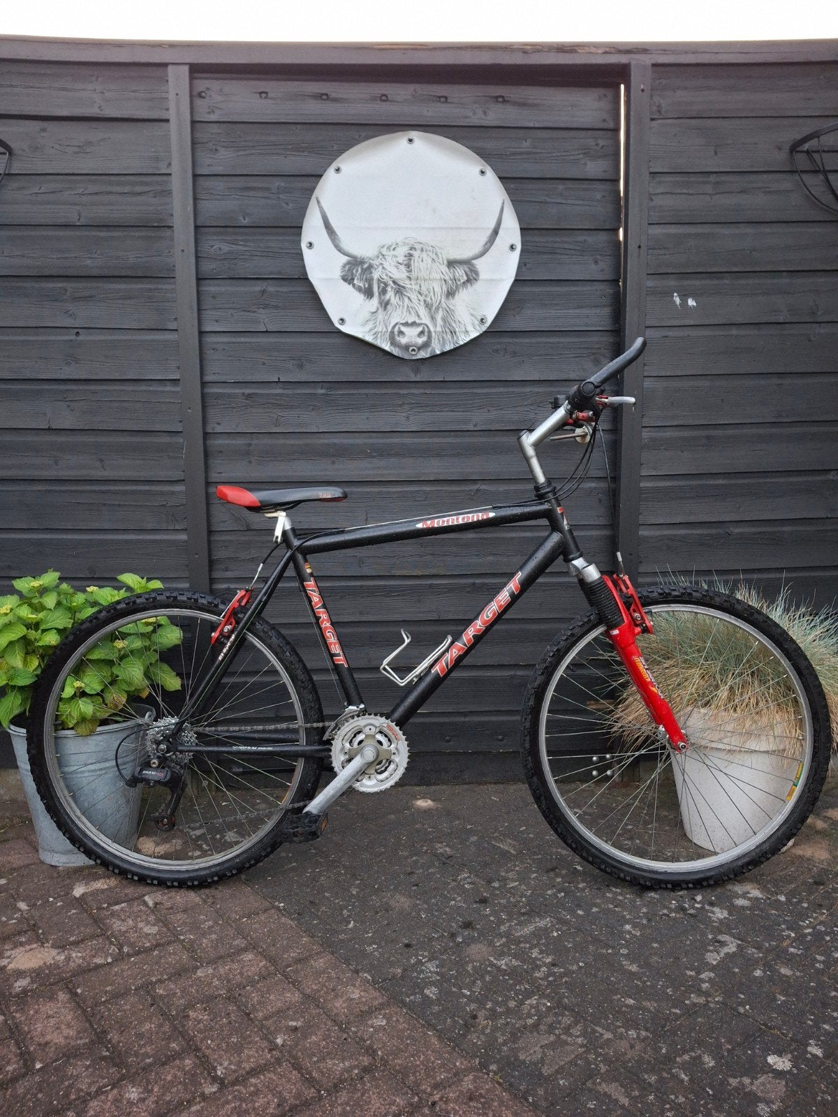 Target Montana jongensfiets mountainbike 26 inch 21 versn., Fietsen en Brommers, Hardtail, Zo goed als nieuw, Ophalen, Overige merken