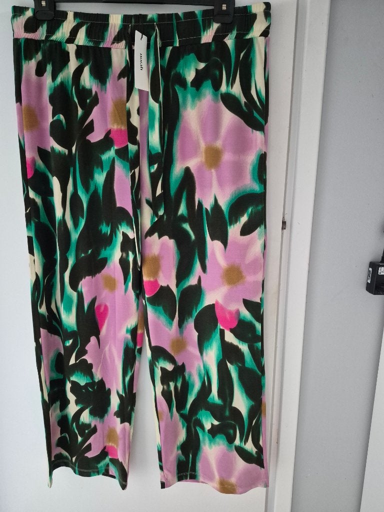 NIEUW leuke broek gekleurd norah maat 48, Meerkleurig, Maat 46/48 (XL) of groter, Nieuw, Ophalen of Verzenden