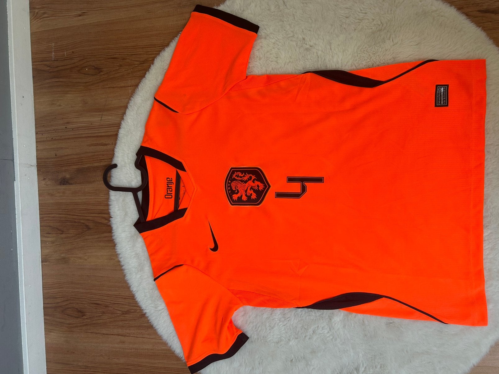 Nederlands Elftal Shirt Virgil van Dijk #4 - Maat M, Nieuw, Oranje, Voetbal, Verzenden