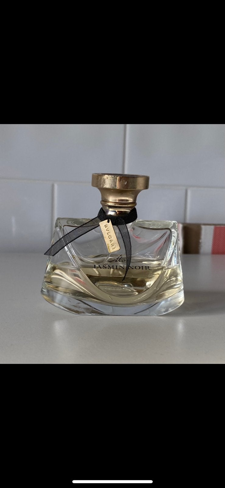 Eau de parfum Bvlgari Mon Jasmin Noir halve fles, Ophalen, Zo goed als nieuw