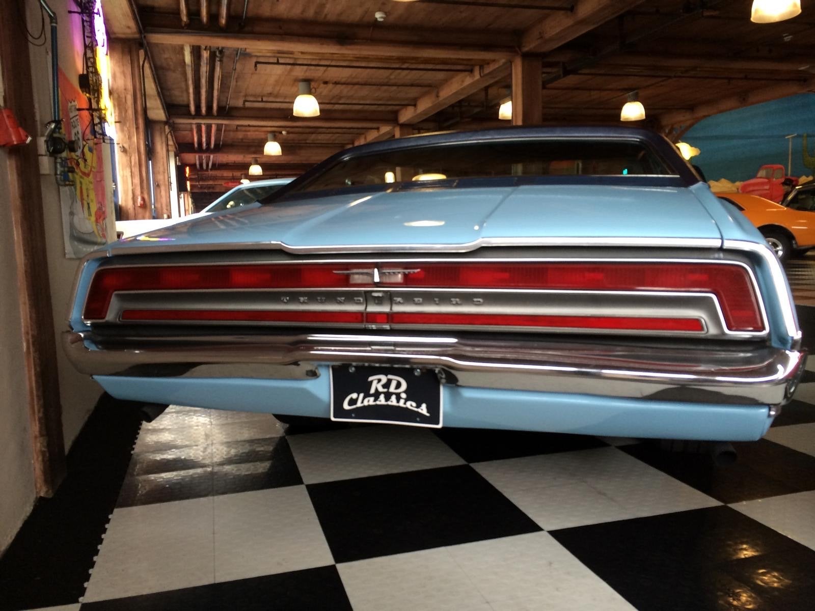 Ford thunderbird oldtimer 1970 Blauw te koop, foto 9