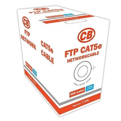 FTP CAT5E kabel haspel van 305meter (305 meter), Verzenden, Nieuw