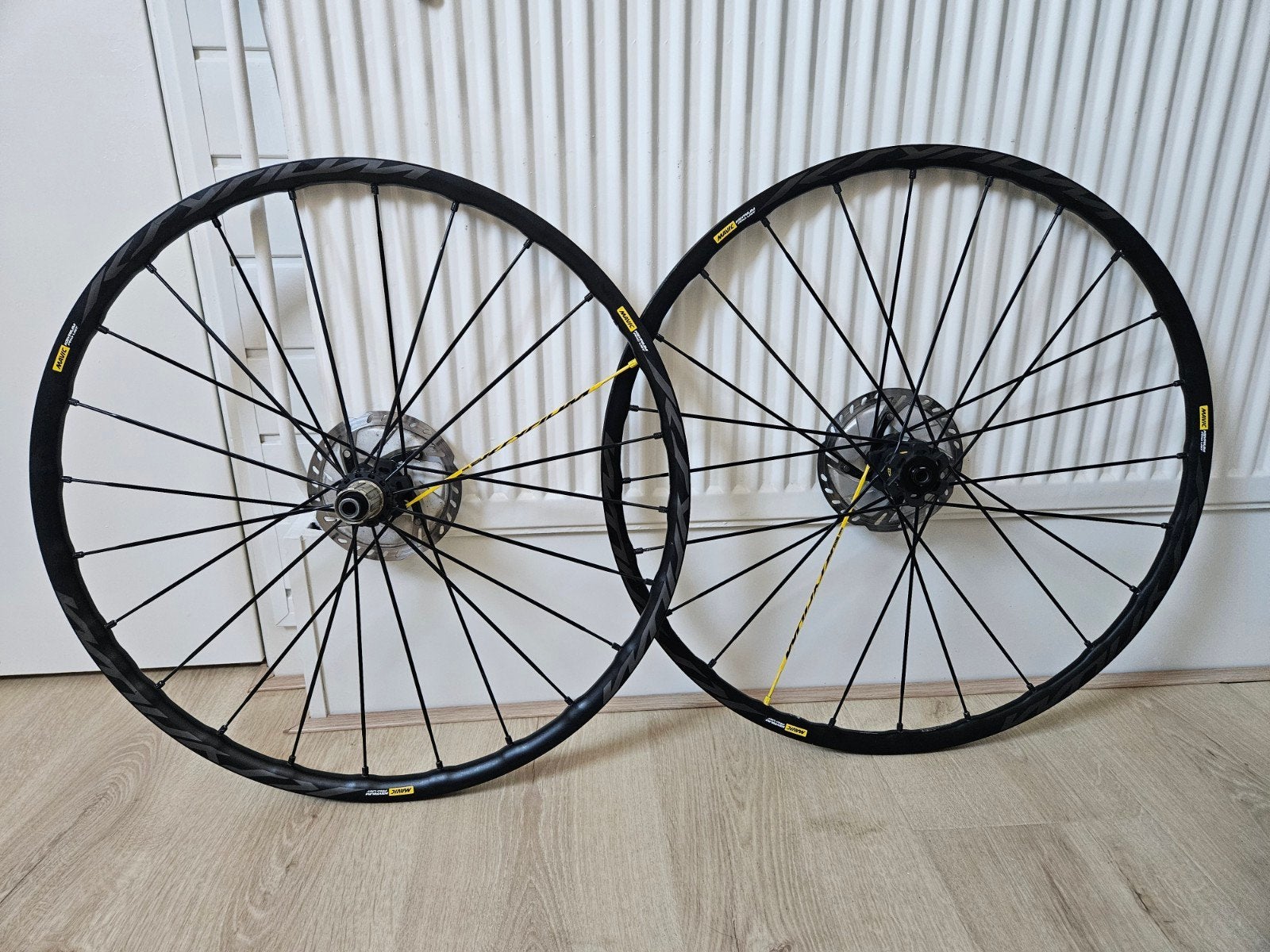Mavic Ksyrium Pro UST wielset disc, Fietsen en Brommers, Wiel, Ophalen of Verzenden, Zo goed als nieuw, Mavic