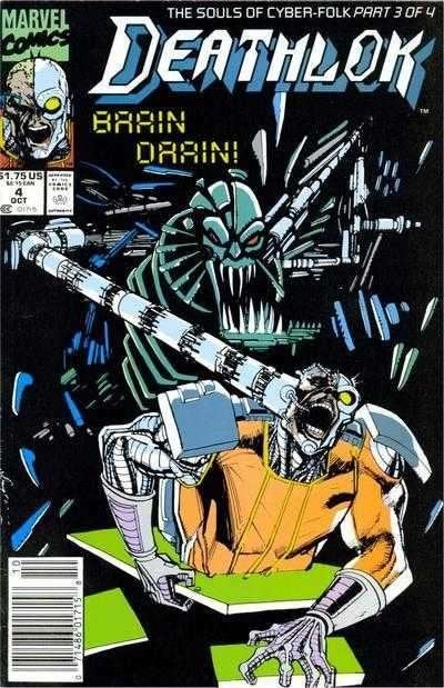 Deathlok Vol.1 #4 ( 1991 ) Marvel Comics, Eén comic, Amerika, Marvel Comics, Verzenden