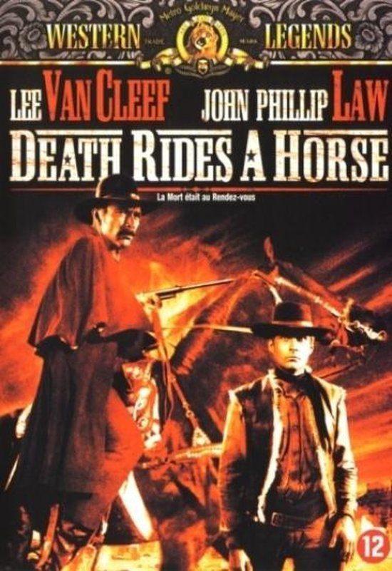 Death rides a horse - Lee van Cleef e.a. - 1967 - Western, 1960 tot 1980, Verzenden, Zo goed als nieuw, Actie en Avontuur