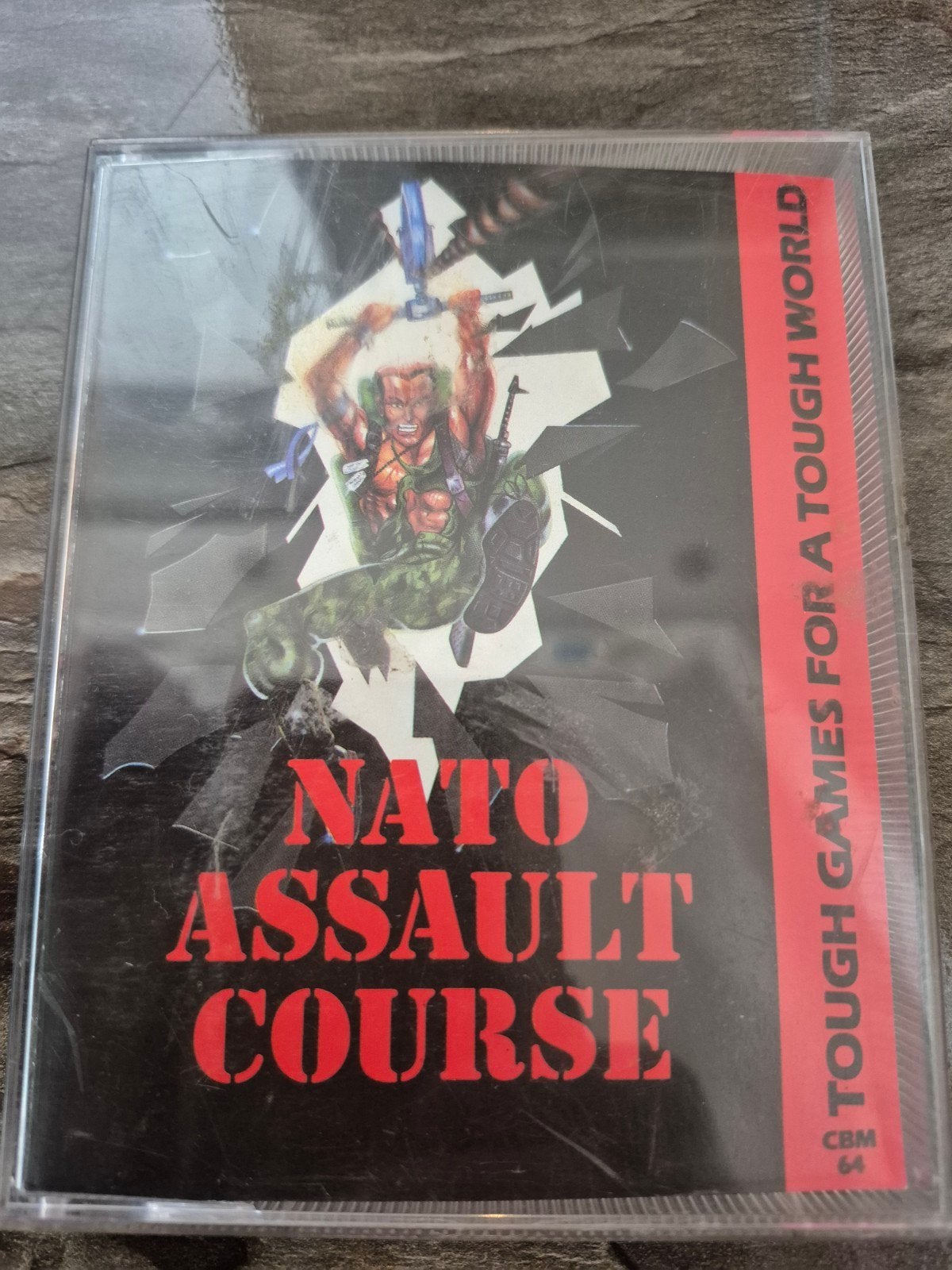 NATO Assault Course CBM 64 - Actiegame, Avontuur en Actie, Gebruikt, 1 speler, Ophalen of Verzenden