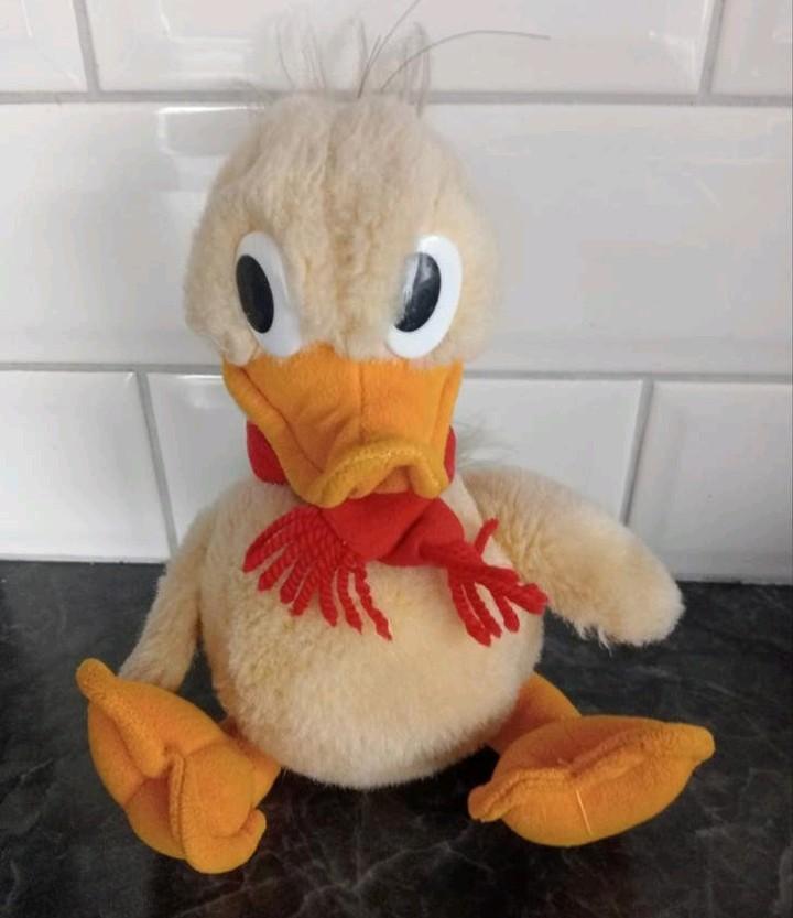 Eend Alfred jodokus kwak 1989 Herman van veen vintage, Ophalen, Eend