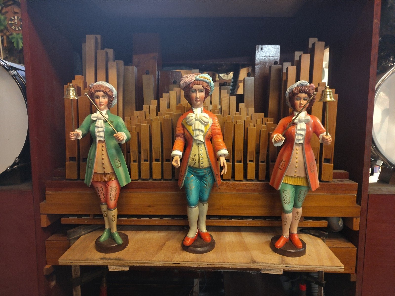 Traditionele Draaiorgel Beelden, Muziek en Instrumenten, Ophalen, Gebruikt
