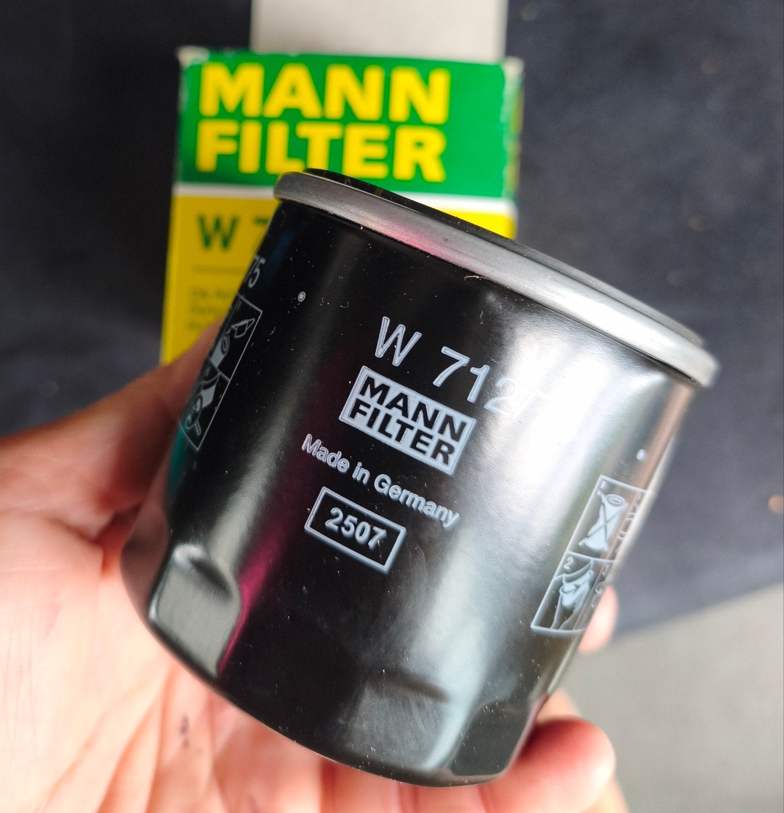 NIEUW! Oliefilter - Mann Filter W712/75, Ophalen of Verzenden, Nieuw