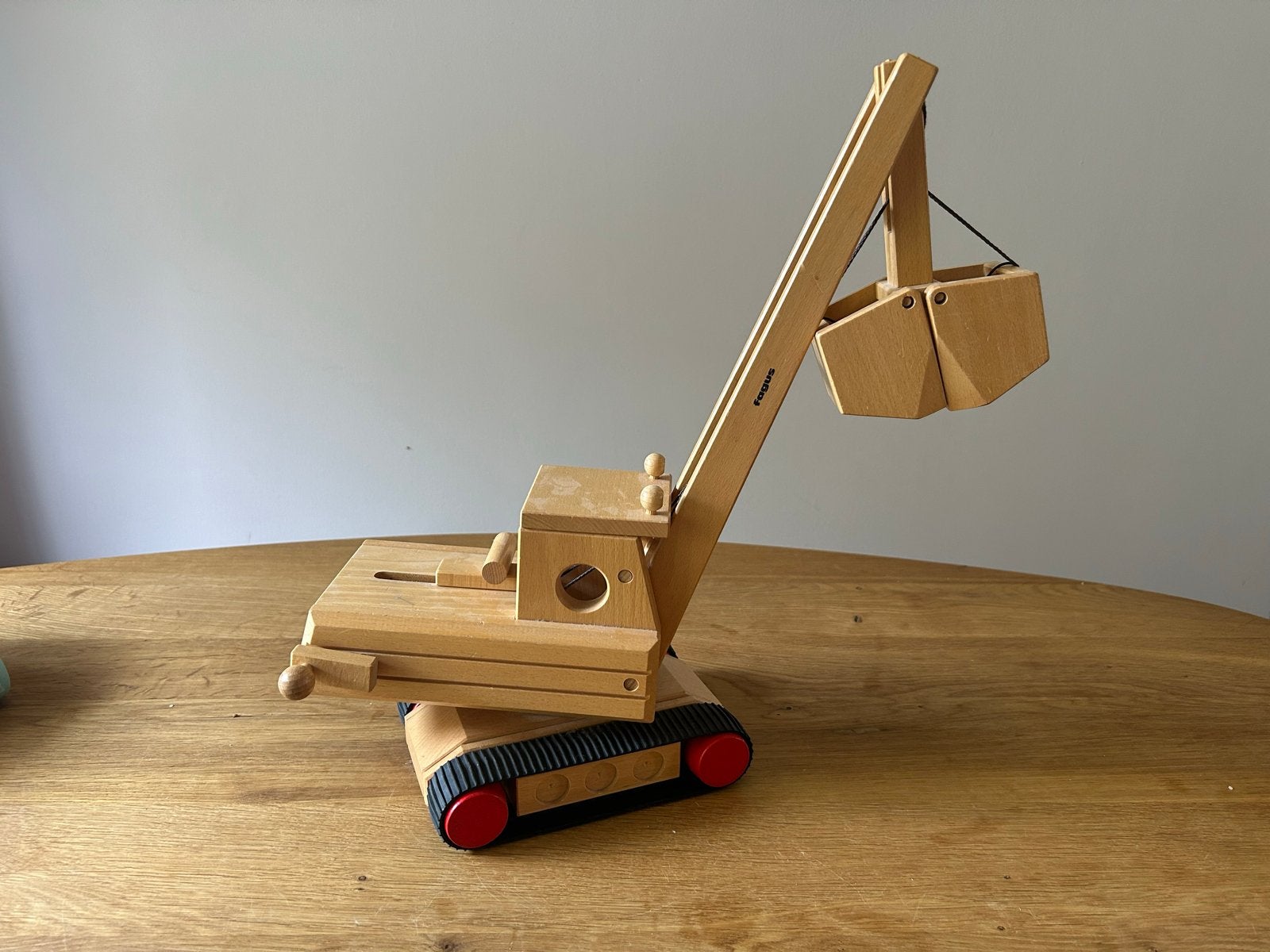 Fagus Houten Grijper Kraan - Uitstekende Staat, Kinderen en Baby's, Speelgoed | Houten speelgoed, Ophalen, Zo goed als nieuw, Overige typen