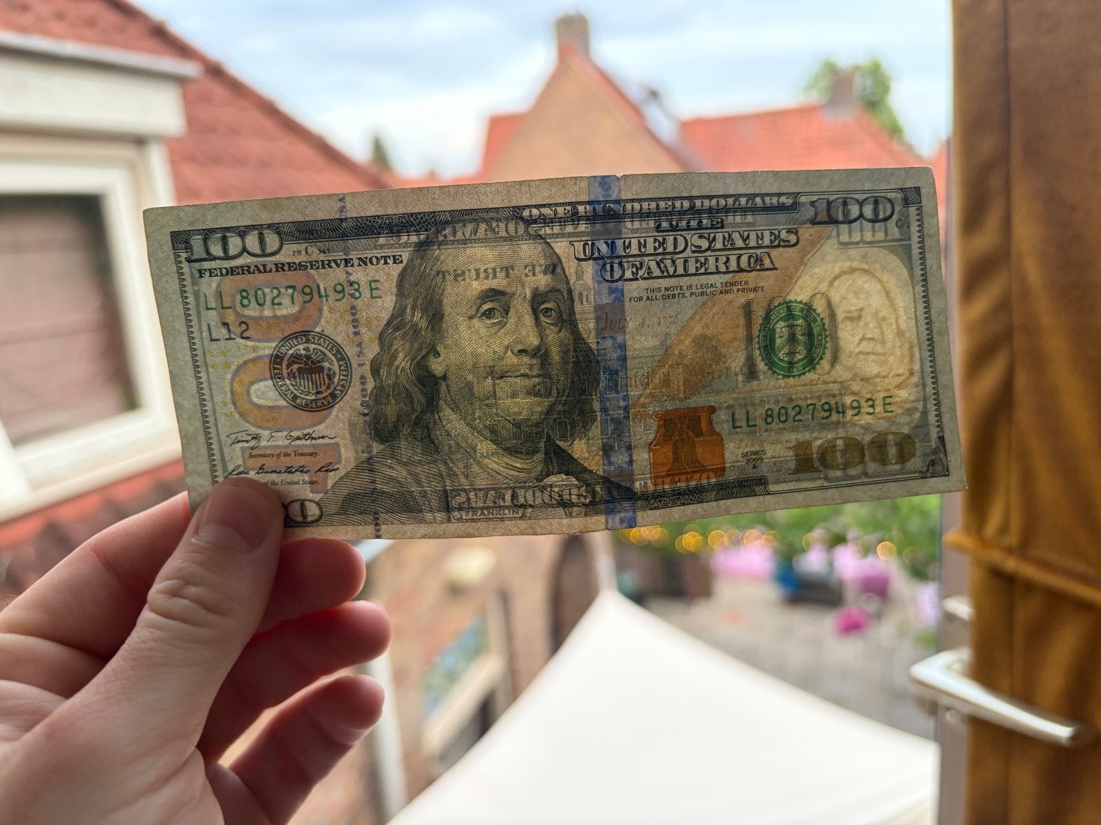 100 Dollar biljet - Amerikaanse valuta, Ophalen of Verzenden, Noord-Amerika, Los biljet