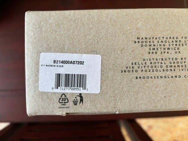 Nieuwe Brooks B17 Narrow zwart incl. Proofide en zadel cover, Verzenden, Nieuw, Brooks, Zadel