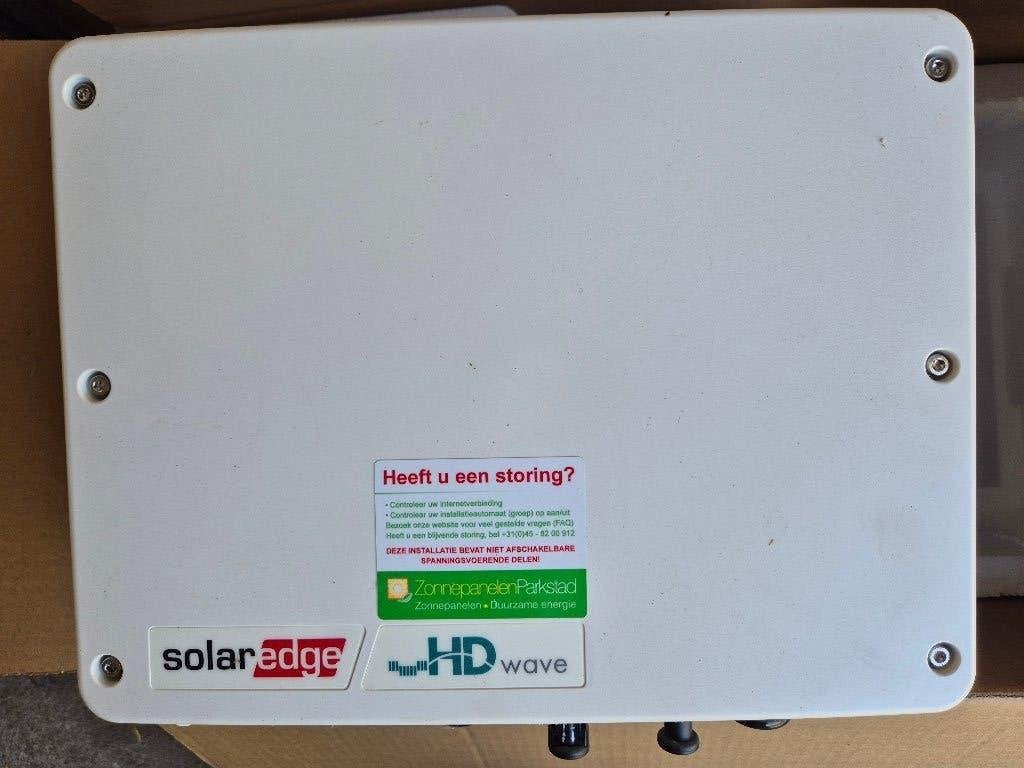 Solar Edge SE5000H 1 fase omvormer 5000VAac, Doe-het-zelf en Verbouw, Zonnepanelen en Toebehoren, Ophalen of Verzenden, Gebruikt