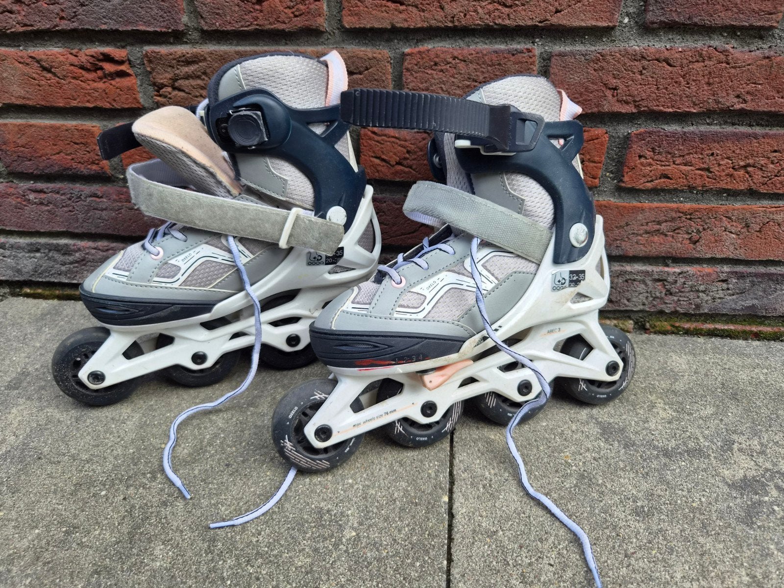 Oxelo inline skates maat 32-35, Overige merken, Kinderen, Ophalen of Verzenden, Inline skates 4 wielen