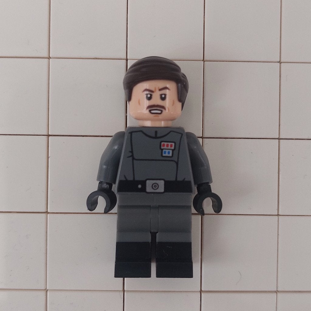 LEGO Star Wars Minifig - Wullf Yularen - sw1316, Ophalen of Verzenden, Zo goed als nieuw