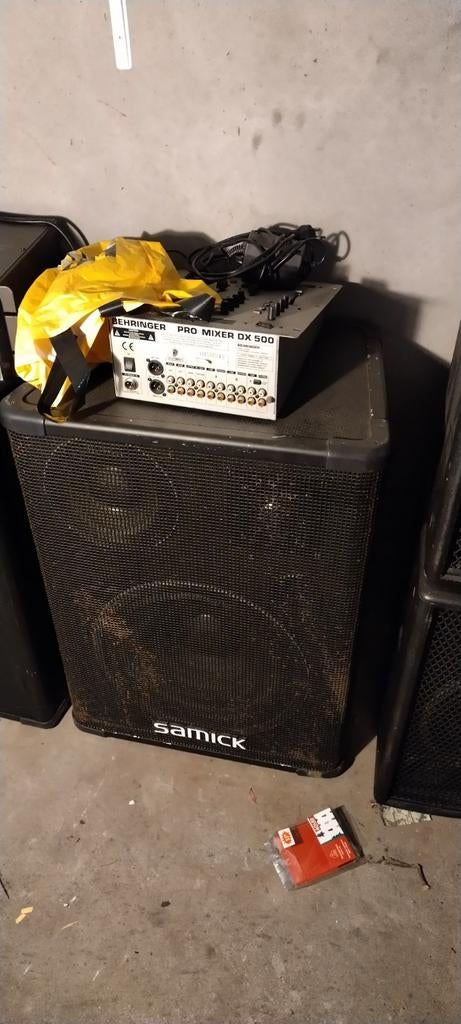 Samick PA Speakers met Speakon Connectors (2 stuks), Ophalen
