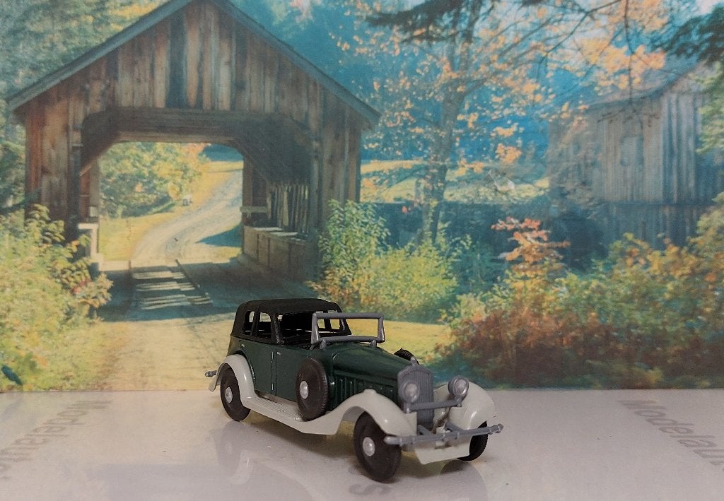 1:72 Hispano Suiza J12 Coupe 1934; Injectaplastic for HUILOR, Ophalen of Verzenden, Gebruikt, Auto