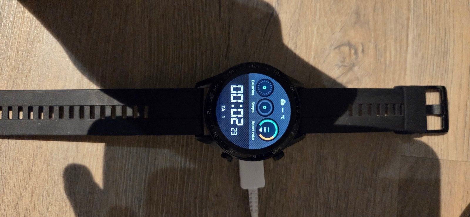 HUAWEI WATCH GT 2 - Gebruikt, inclusief lader, Sieraden, Tassen en Uiterlijk, Smartwatches, Gebruikt, HUAWEI, GPS, Ophalen of Verzenden