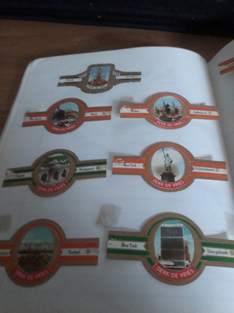 Sigarenbandjes, Ophalen, Gebruikt, Sigarenbandjes