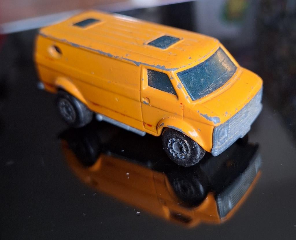 Matchbox nr68 Chevy van 1979, Ophalen of Verzenden, Gebruikt, Auto