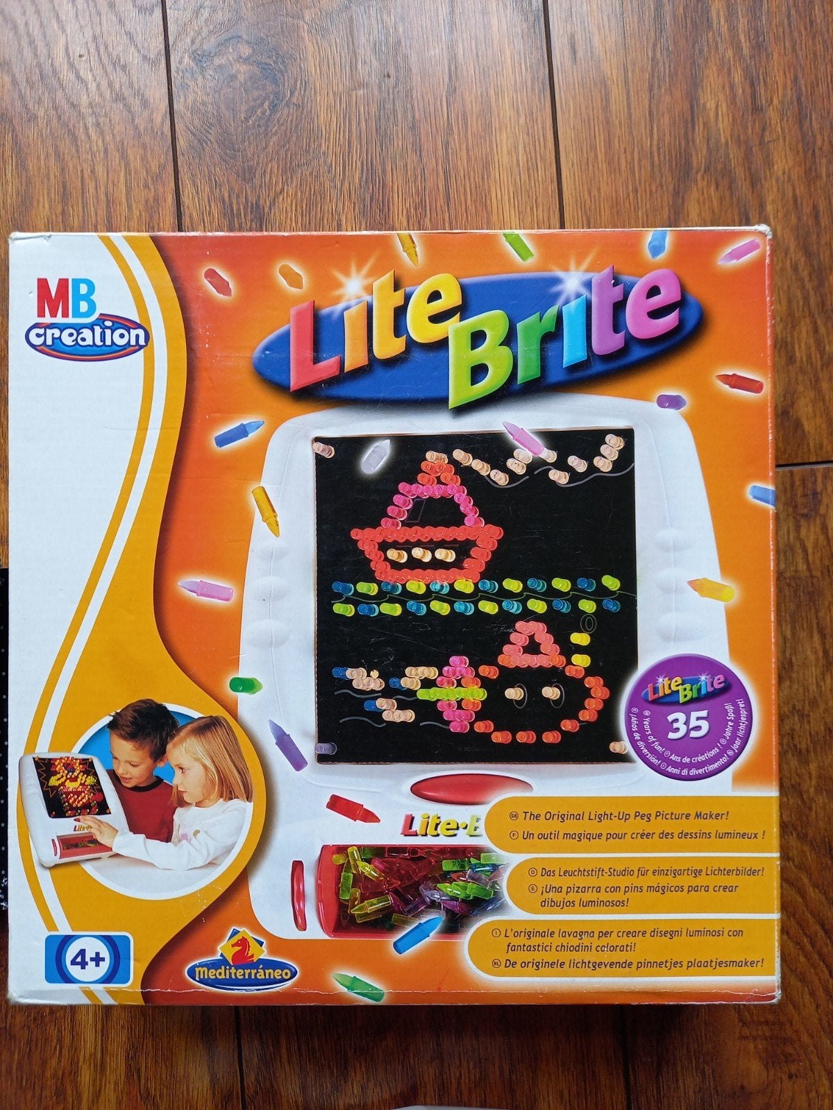 Lite Brite van MB - De originele lichtgevende pinnetjes make, Ophalen of Verzenden, Gebruikt, Jongen of Meisje