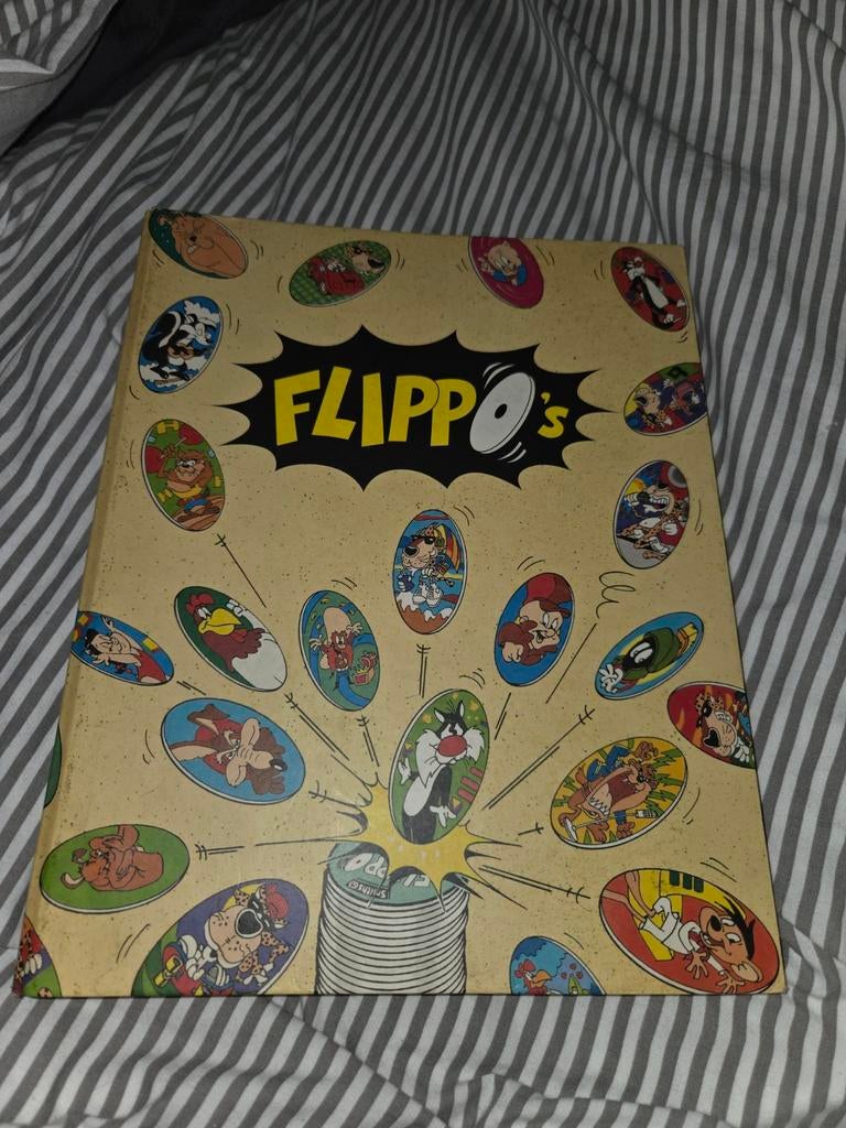 Flippo's verzamelmap met Looney Tunes Flippo's, Verzamelen, Flippo's, Ophalen of Verzenden, Looney Tunes, Map, Album of Poster