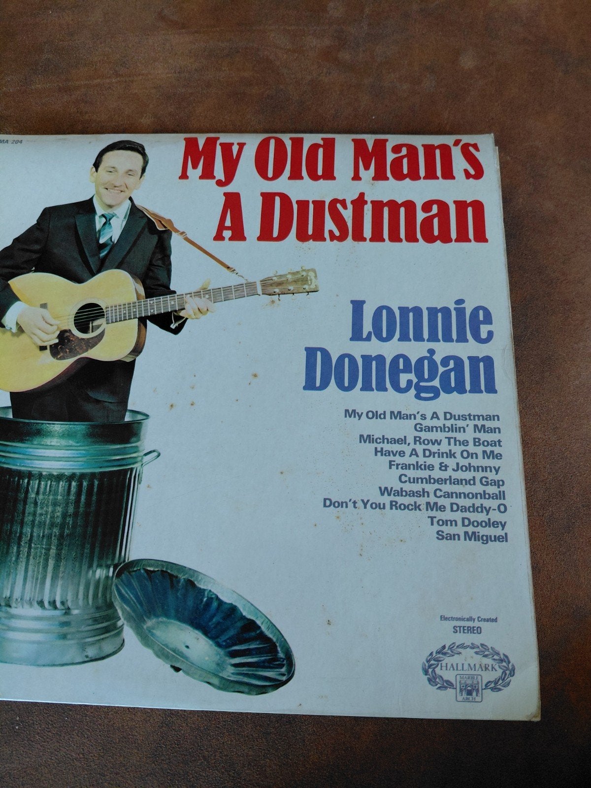 Lonnie Donegan - My Old Man's A Dustman LP, LP, Gebruikt, Ophalen of Verzenden, Folk