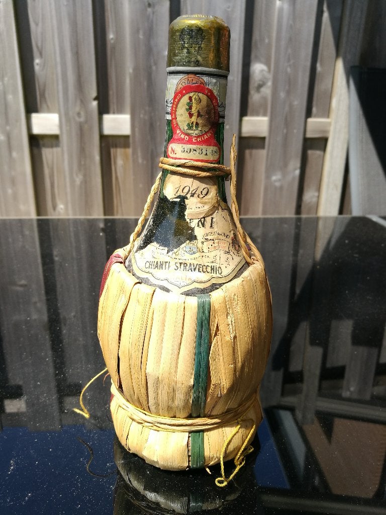 Chianti Stravecchio Melini 1949 - (50 c), Roséwijn, Nieuw, Vol, Italië
