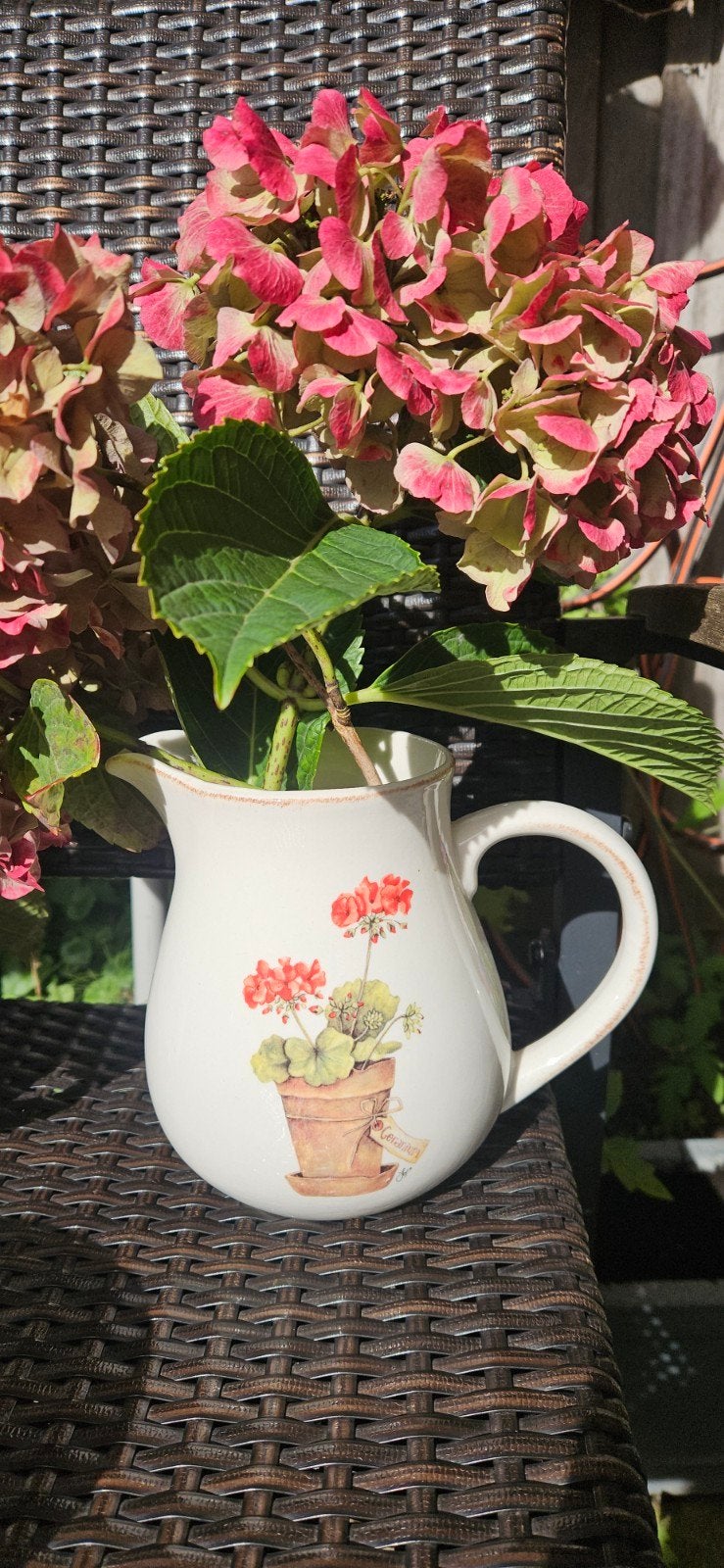 Waterkan, Sapkan, Kan Geranium Jet by Ter Steege - 16cm, Overige typen, Ophalen of Verzenden, Zo goed als nieuw, Overige stijlen