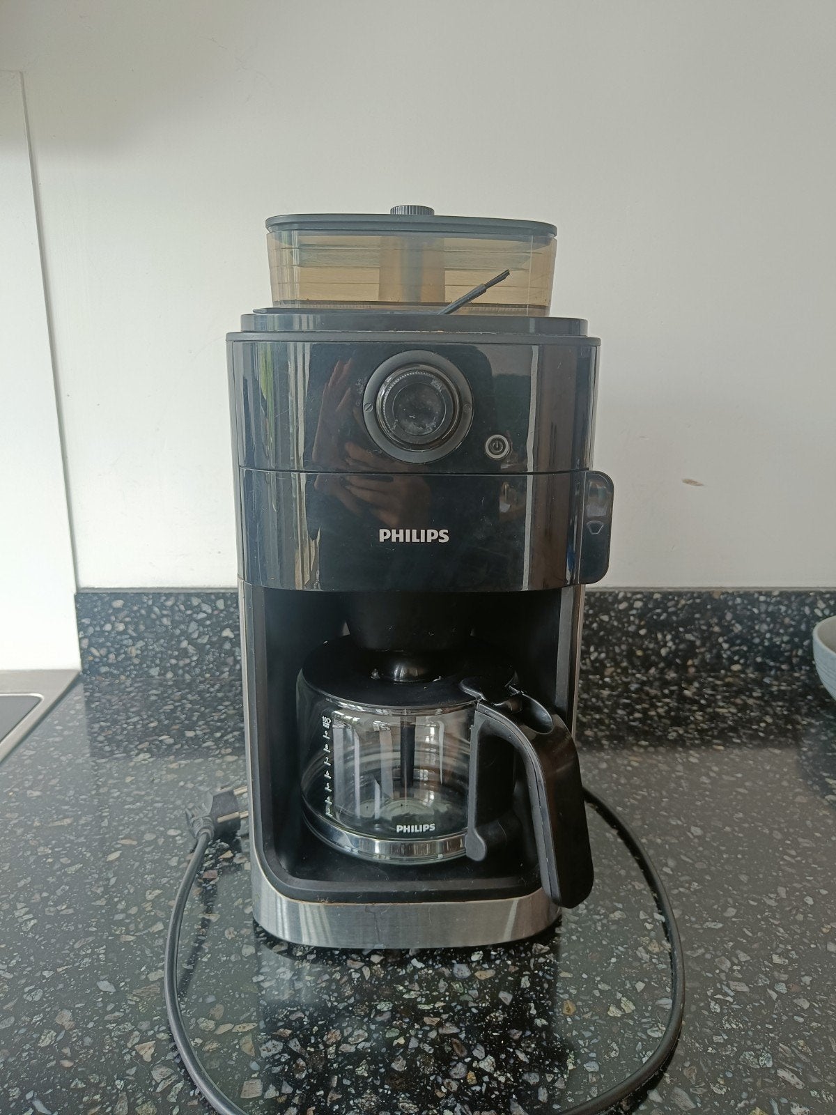 Philips bonen koffiezetapparaat - Perfecte staat!, Ophalen of Verzenden, Gebruikt, Koffiemachine, Koffiebonen