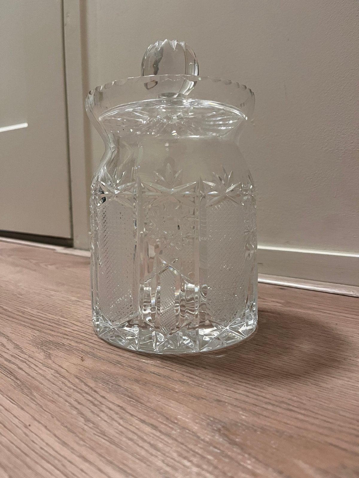Pot kristal, Ophalen