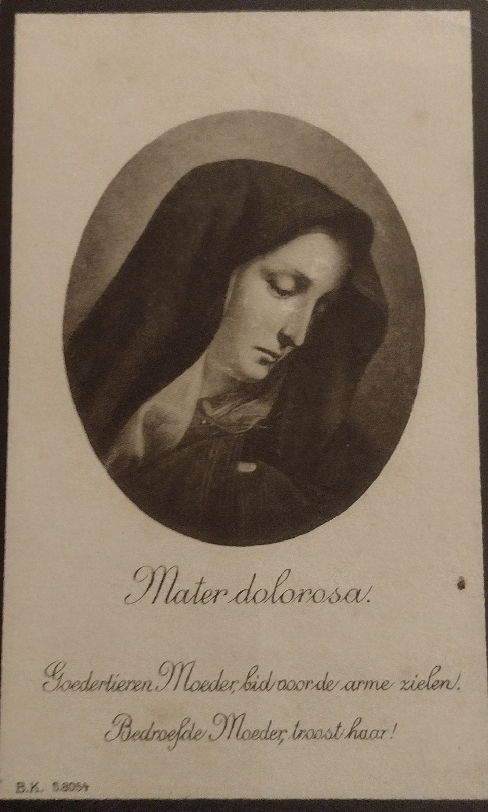 Antonia Maria Cornelia teeuwissen-nijmegen-reuver1919, Verzamelen, Bidprentjes en Rouwkaarten, Ophalen of Verzenden