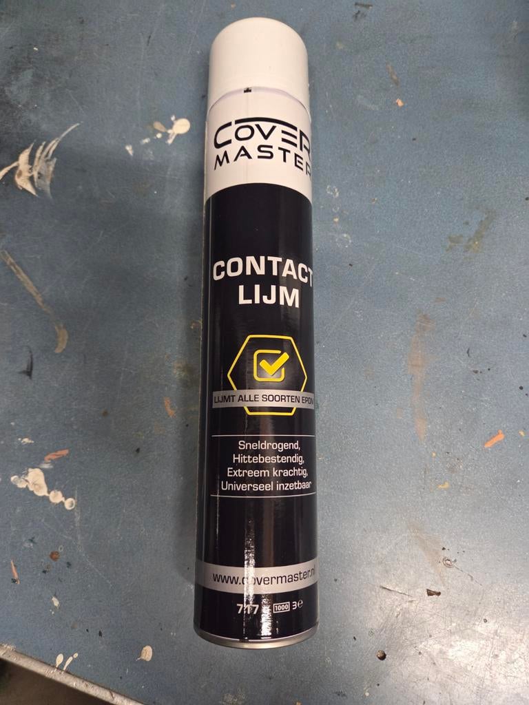 Coverband Contactlijm Spray voor EPDM, Doe-het-zelf en Verbouw, Dakpannen en Dakbedekking, Overige materialen, Zwart, Overige typen