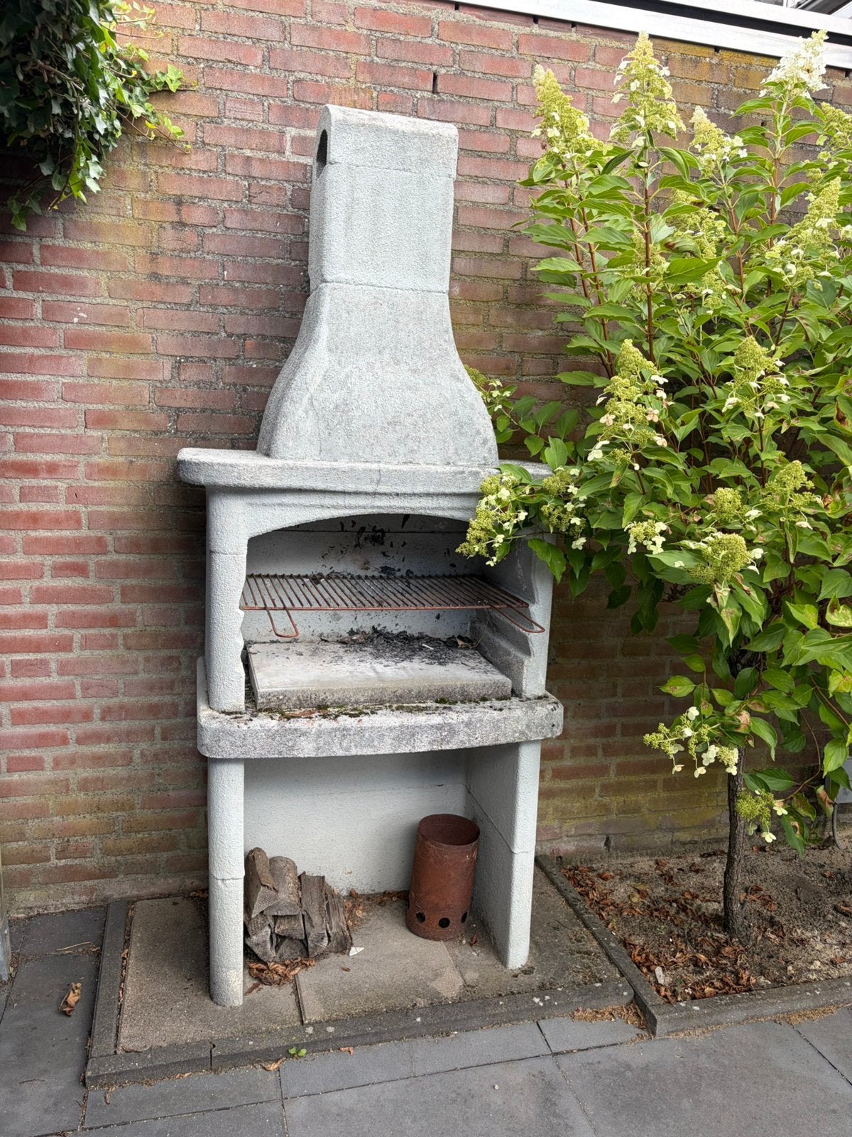 Stenen bbq, Ophalen, Gebruikt